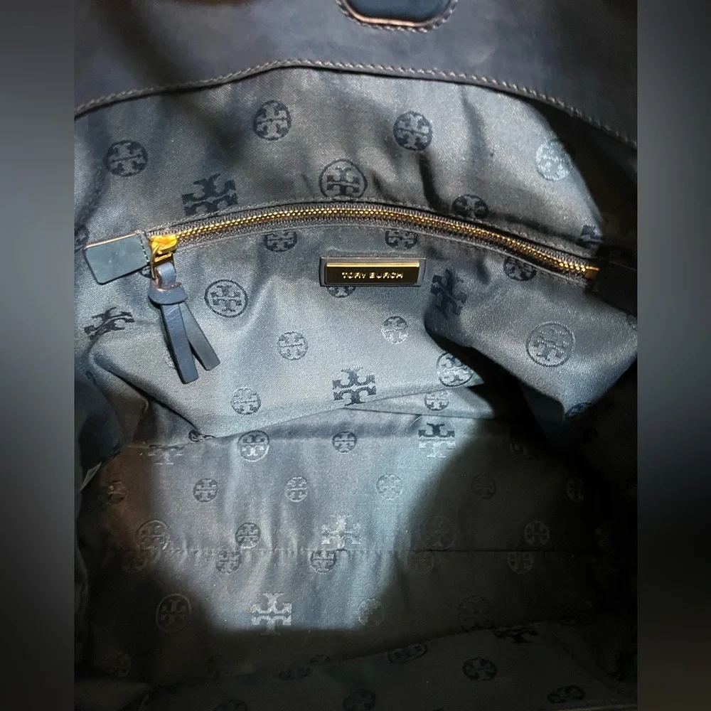 Nwot Blue Tory Burch Thea Woven Hobo Bag - Picture 13 of 13